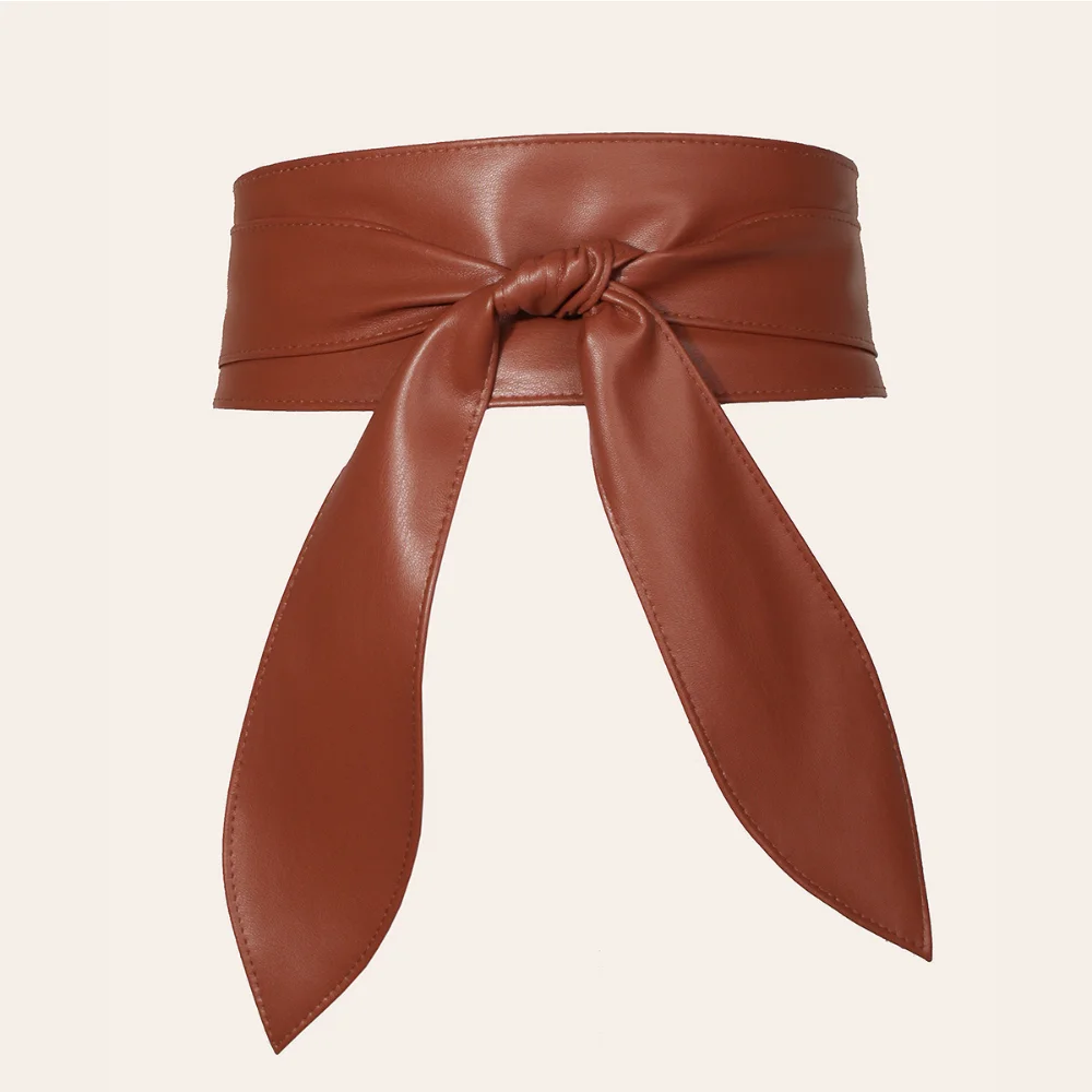 

Soft Clothing Decoration Bow Ribbon Waist Belts Belts Decorative Waistband Women's Wide Girdle Waist Strap