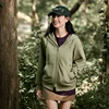 Semir Jacket Women Loose-Fit Plum Blossom Jacket Inserted Shoulder Sleeves Embroidery 2024 New Autumn Casual Hooded Jacket 4