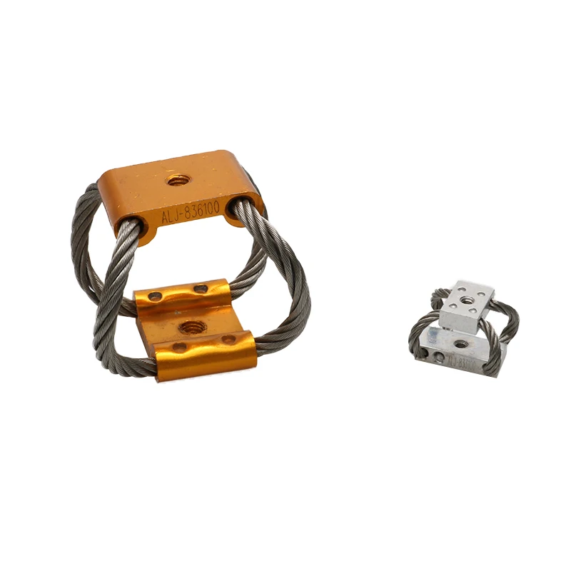 1PCS Vibration Shock Control Compact Wire Rope Isolator Absorber