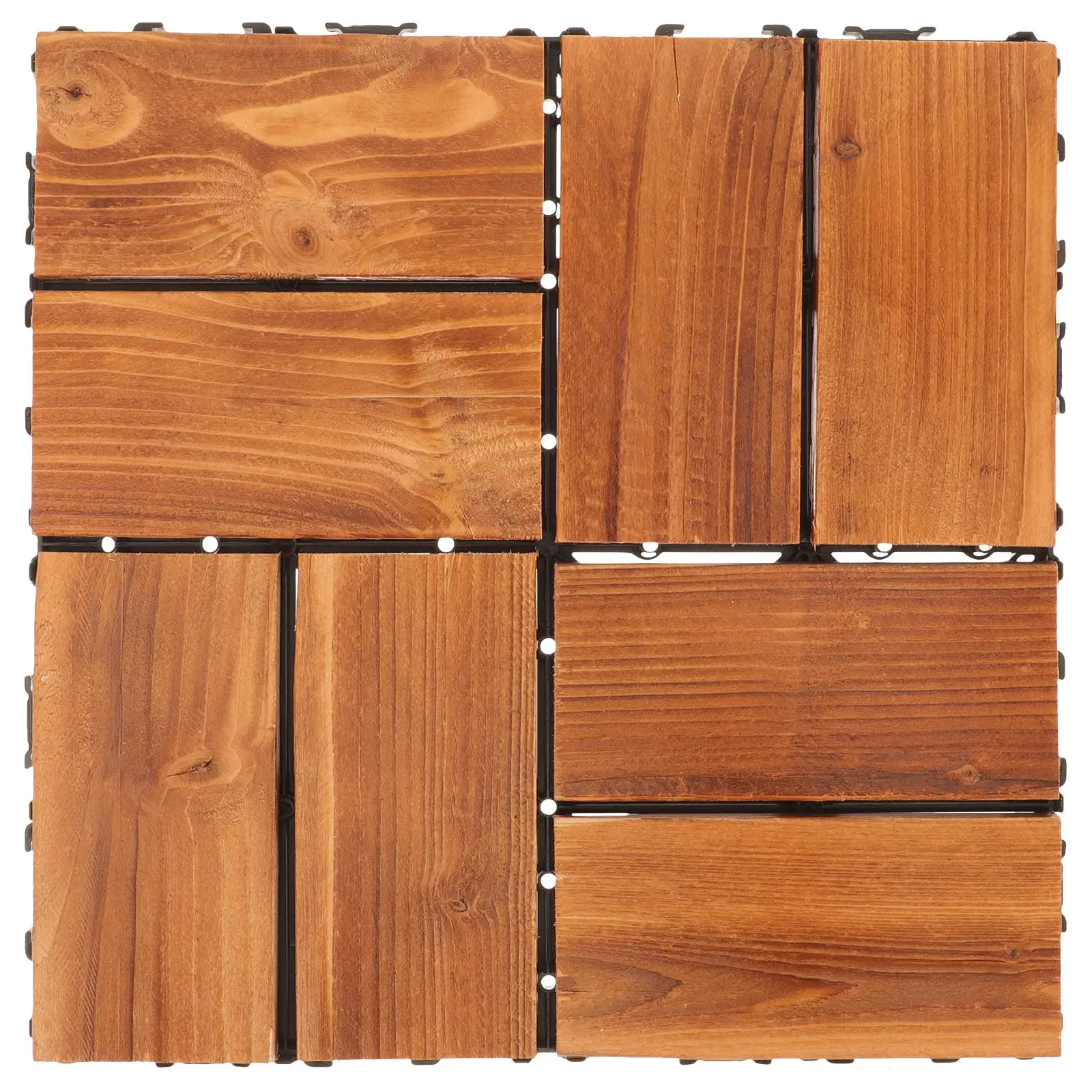 Patio Floor Tile Balcony Interlocking Flooring Outdoor Flooring Decoration for Patio Yard Garden Deck