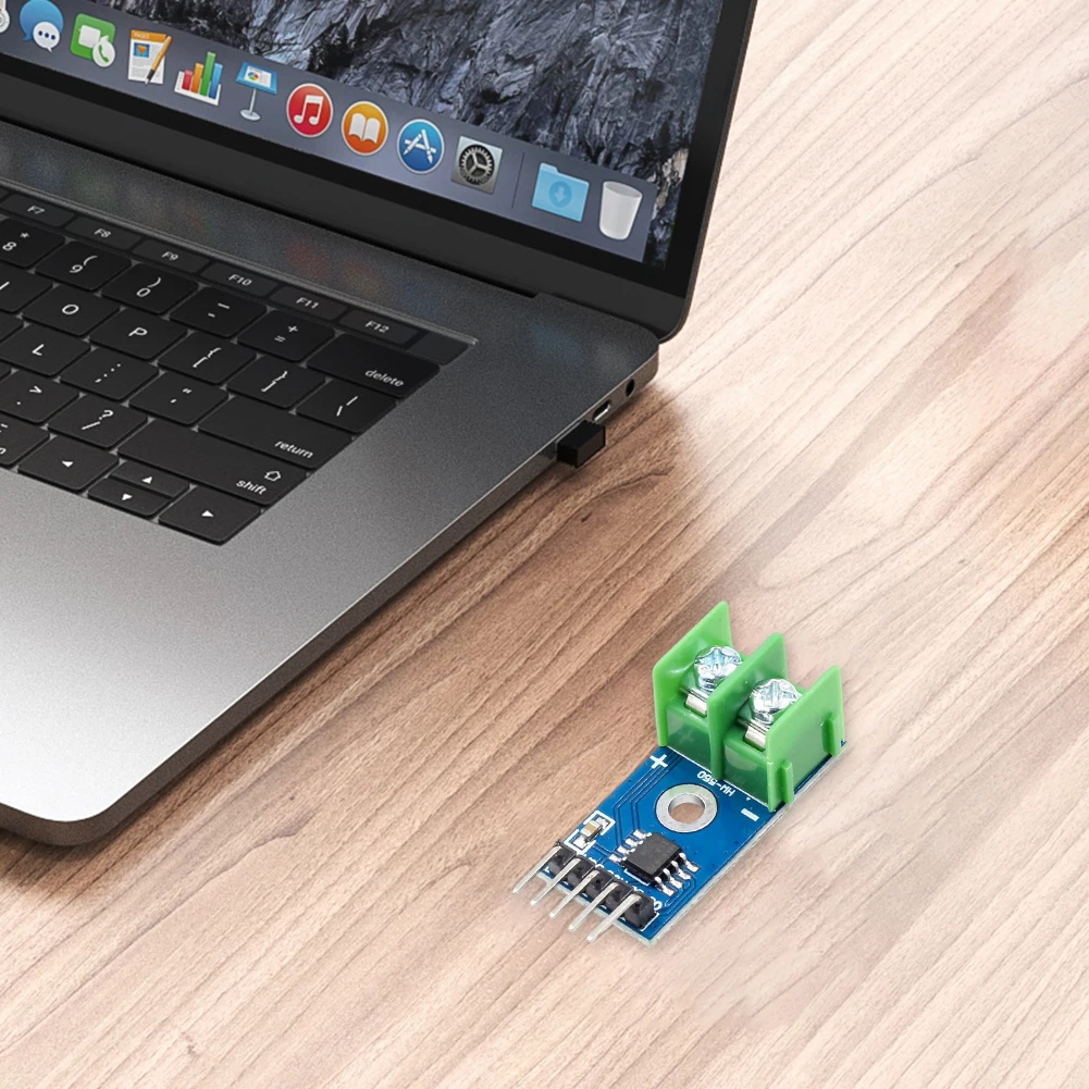 MAX6675 Thermocouple Module Board SPI Interface K Type Temperature Measurement Sensor Module Range 0℃-1024℃ for Arduino DIY