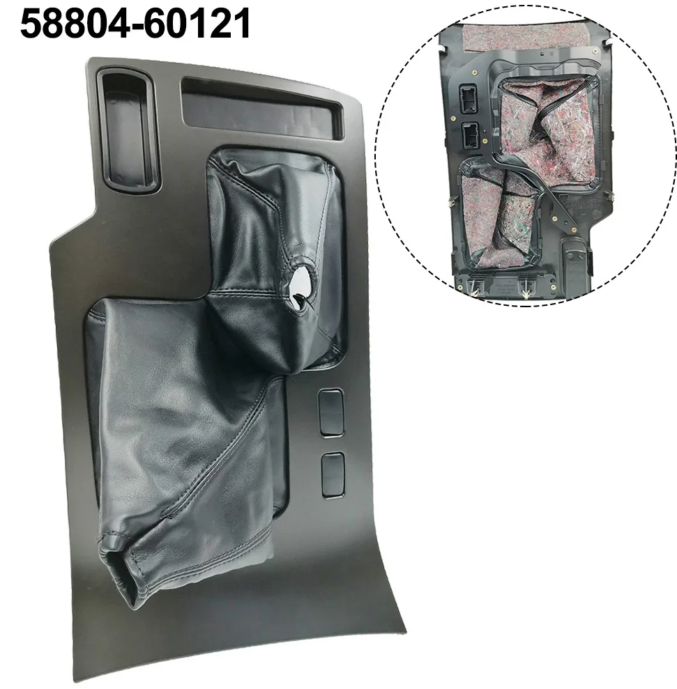 

Center Console Black Gear Shifter Penal For Toyota- For Land Cruiser- FJ100/LC100 Gear Panel Trim Accessory