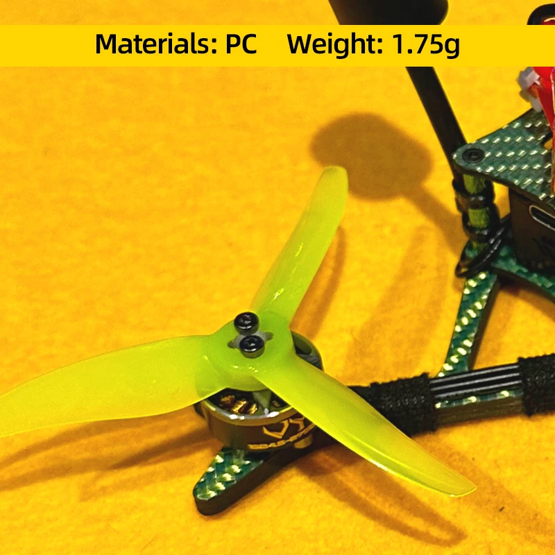 Gemfan 허리케인 3525 RC FPV 프리스타일 레이싱 3.5 인치 이쑤시개 드론용 3 블레이드 프로펠러 CW/CCW PC 소품, 3.5x2.5x3, 12 쌍, 16 쌍