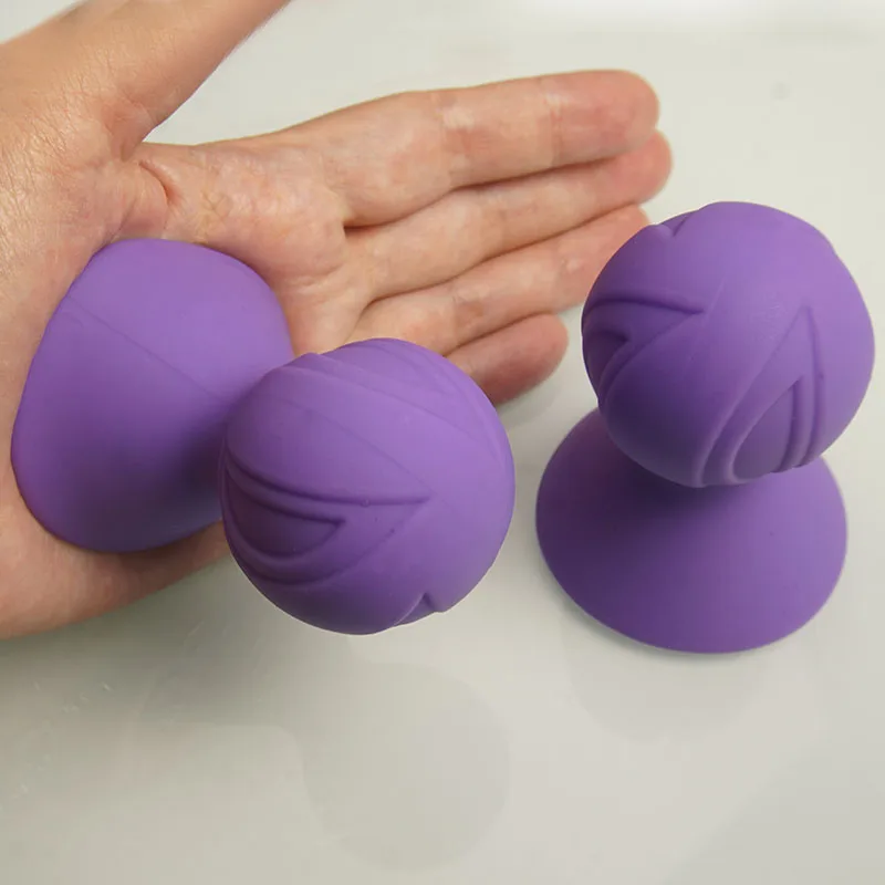 BDSM Silicone Nipple Suckers Pump Suction With Squeeze Bulbs Wide Cup Clit Breast Sex Toys for Couples Bondage nipple sex toys