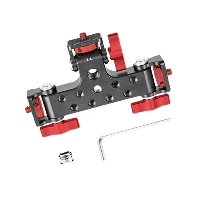 Aluminum Alloy Tripod Mount PTZ Base 3-Position Photographers Essential Tool