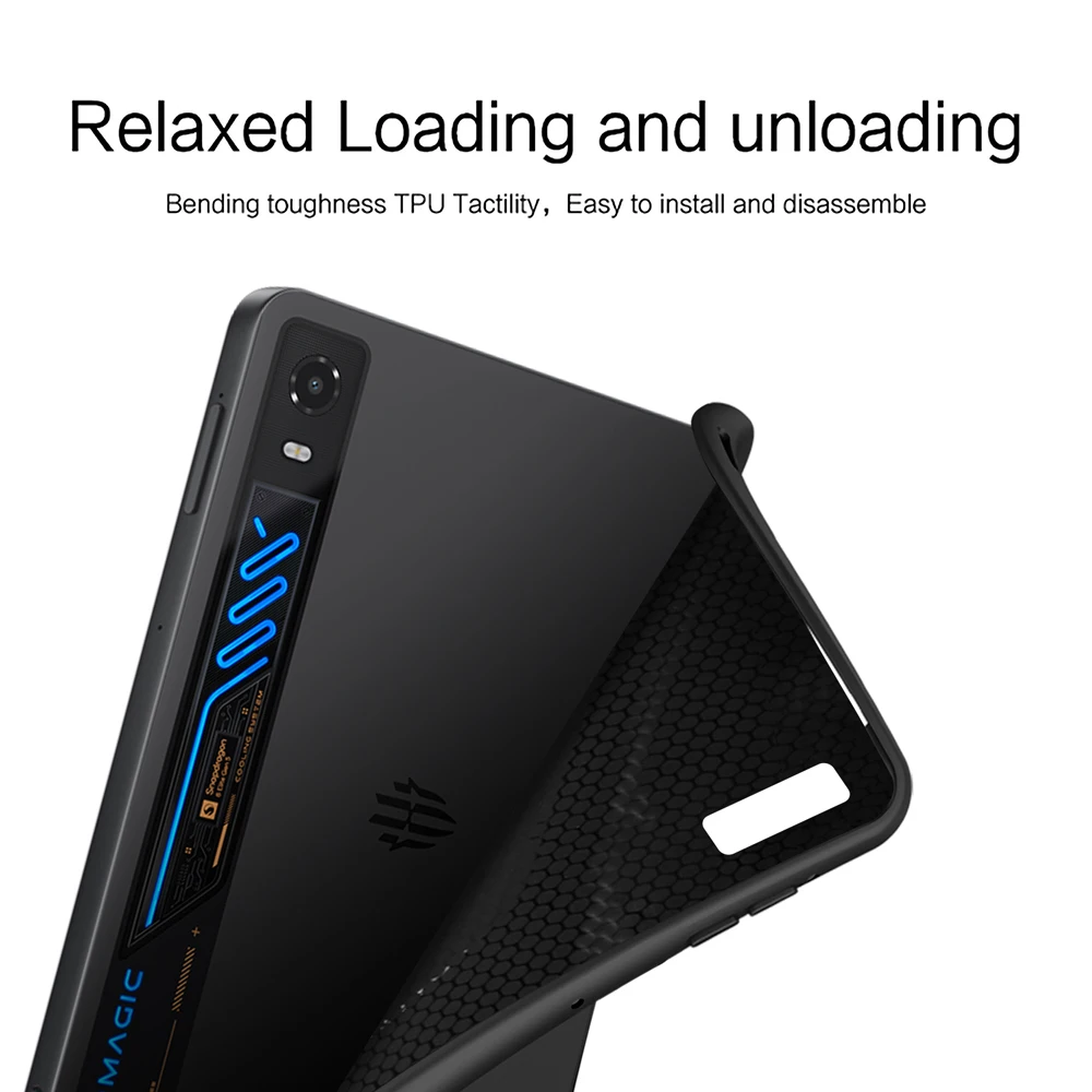 Premium Silicone TPU Protective Back Cover for Gaming Tablet, 9.06''