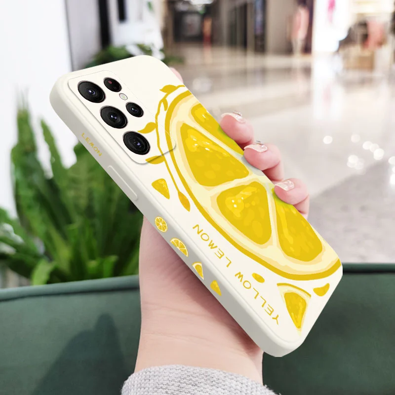 Lemon Zest Protective Phone Case Cover