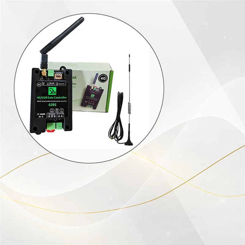 B68C GSM 4G 게이트 오프너 원격 액세스 컨트롤러 액세스 제어 차고 문용 온/오프 릴레이 스위치