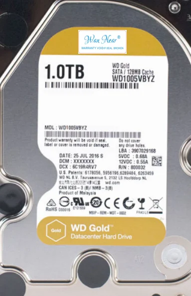 

Для WD1005FBYZ Gold 1TB SATA 6 Gb/s 7200 rpm 128M Enterprise