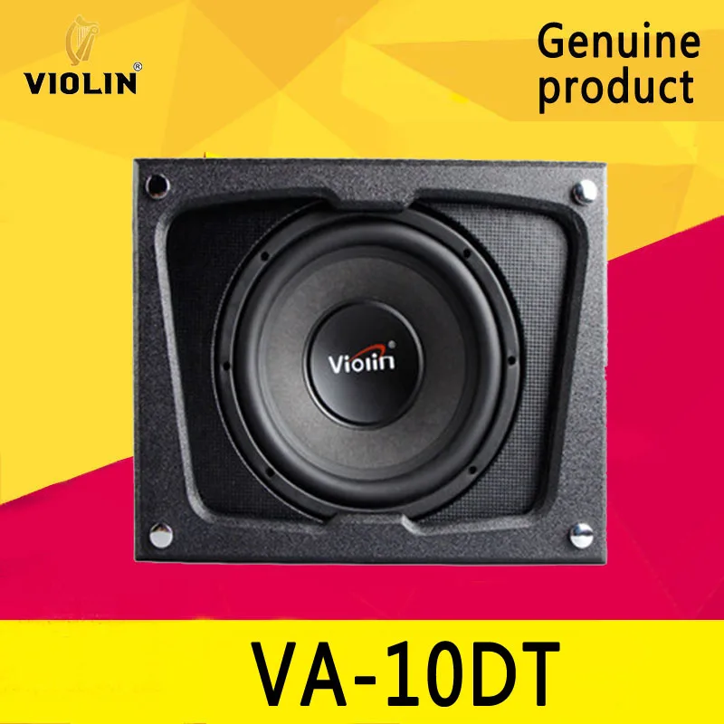 Germany Violin VA-10DT on-board 10 "active housing overweight subwoofer car audio housing gun