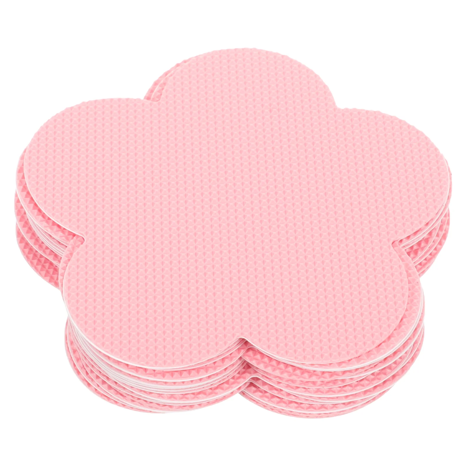 Bathtub Anti Slip Mat 12 Pcs Non-slip Petal Bathroom Anti-slip Stickers Waterproof Tub 850X850X010CM Rubber Shower Grip