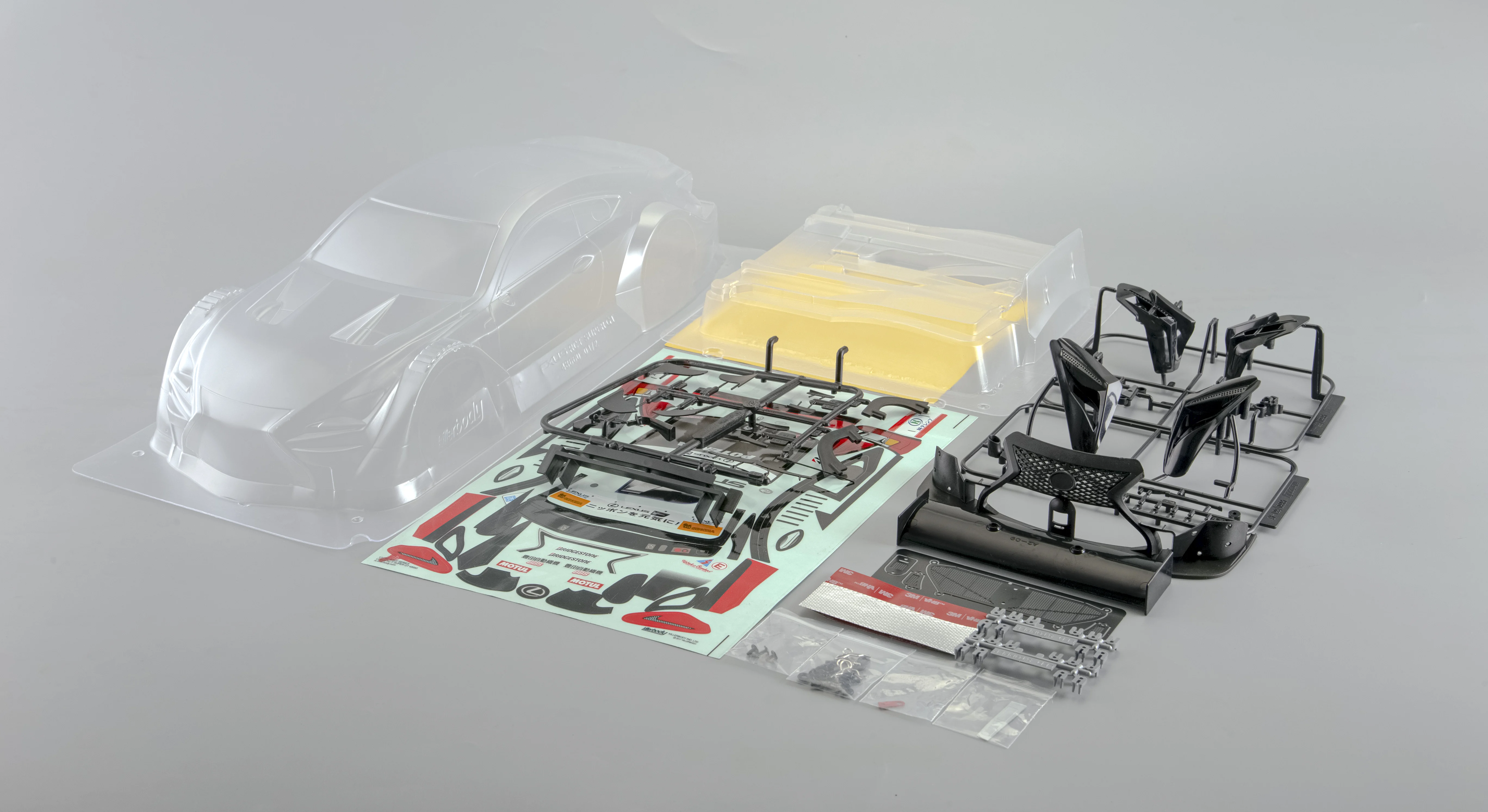 Killerbody Denso Kobelco Sard Rc F Clear Body 1/10 Electric Touring Car