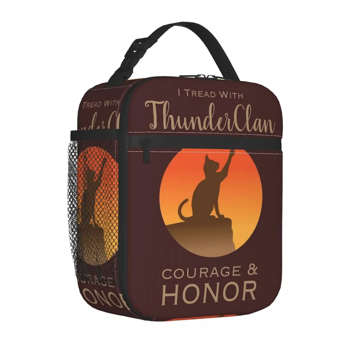

Изолированная обеденная сумка ThunderClan, модный прочный подарок на день рождения
