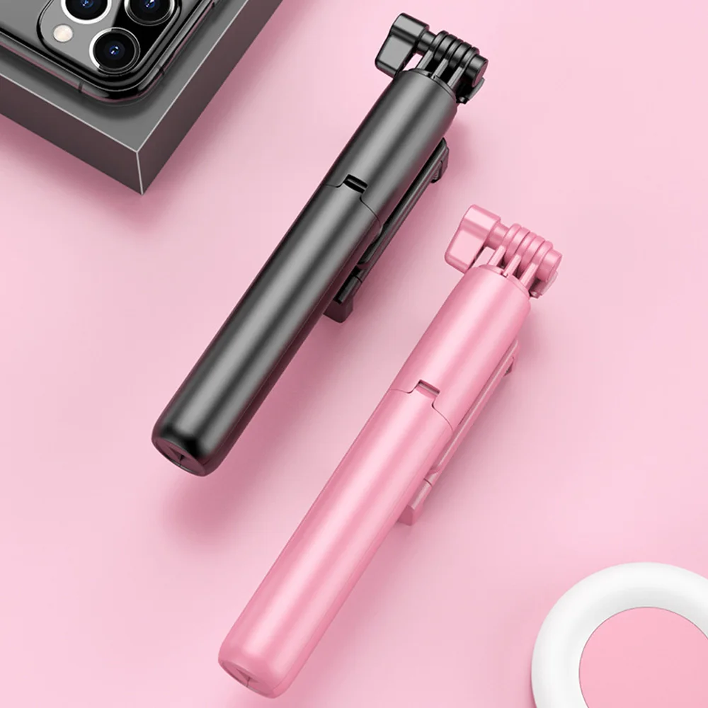 6-in-1 Bluetooth Self Timer Selfie Stick Customizable