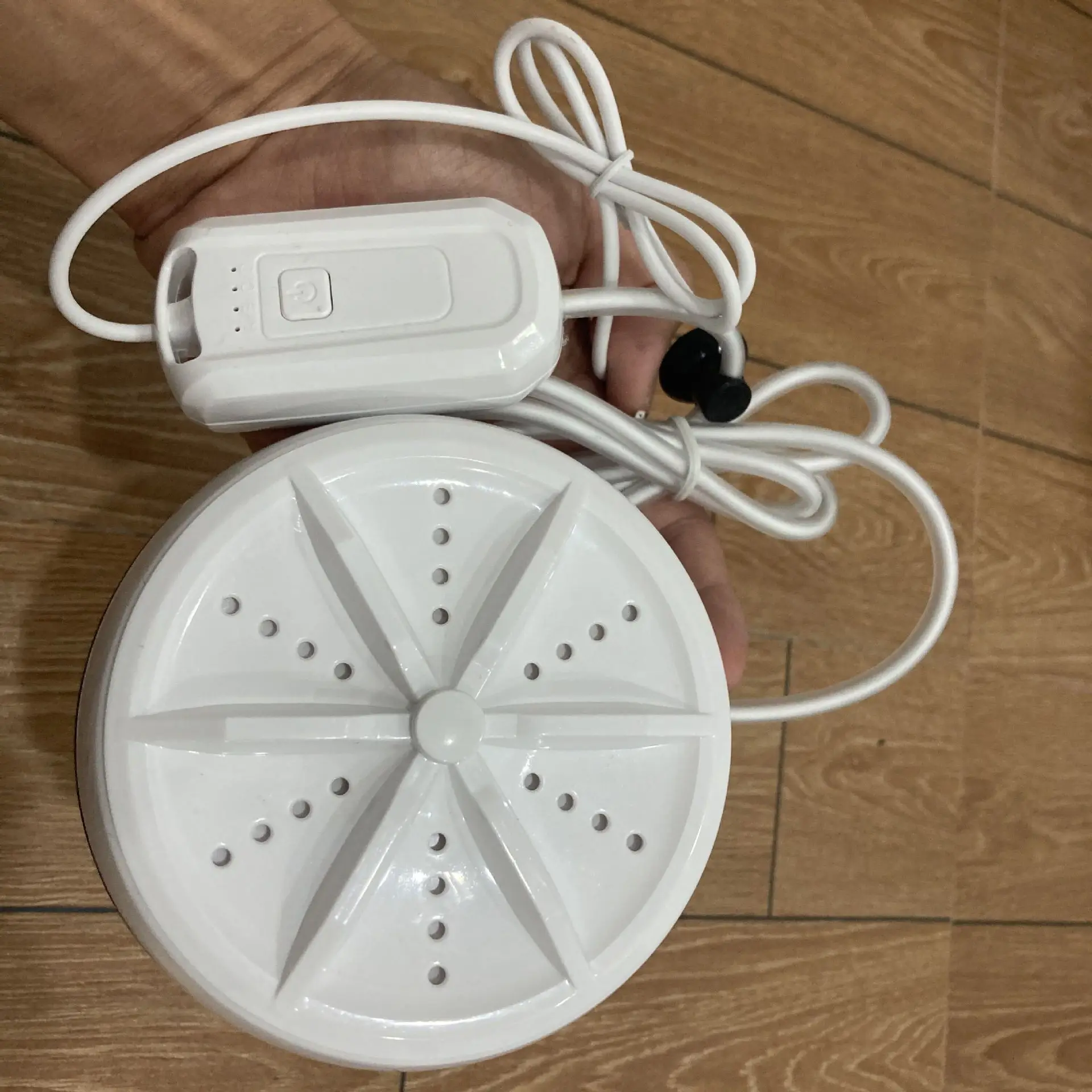 3In1PortableMiniWashingMachineUltrasonicTurbinesRotating