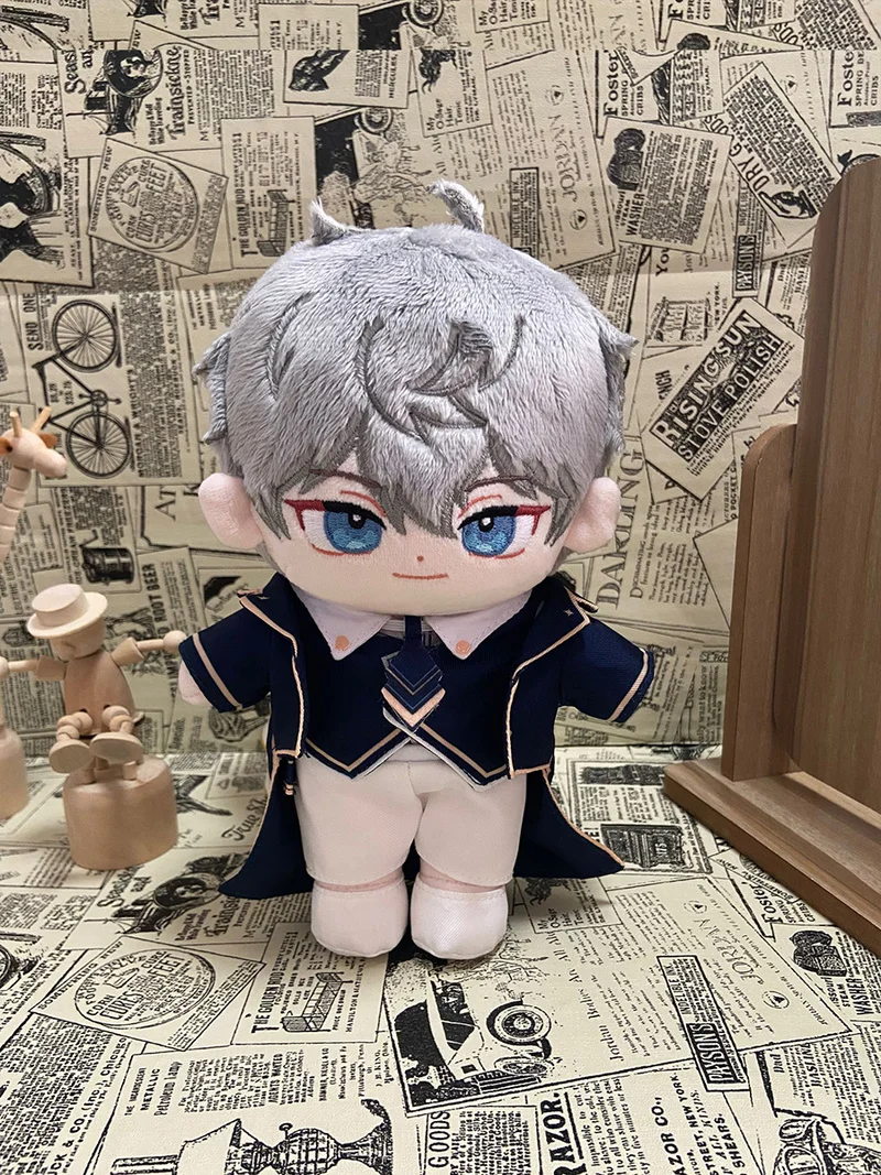 

20CM Anime Ensemble Stars Cosplay Knights Sena Izumi Soft Kawayi Outfit Dress Up Plush Doll and Cloth Christmas Gifts