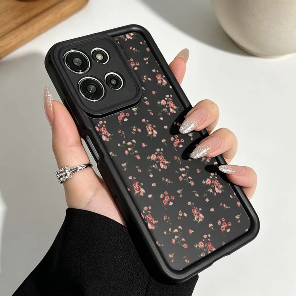 Floral Print Eye Ladder Phone Case Cover