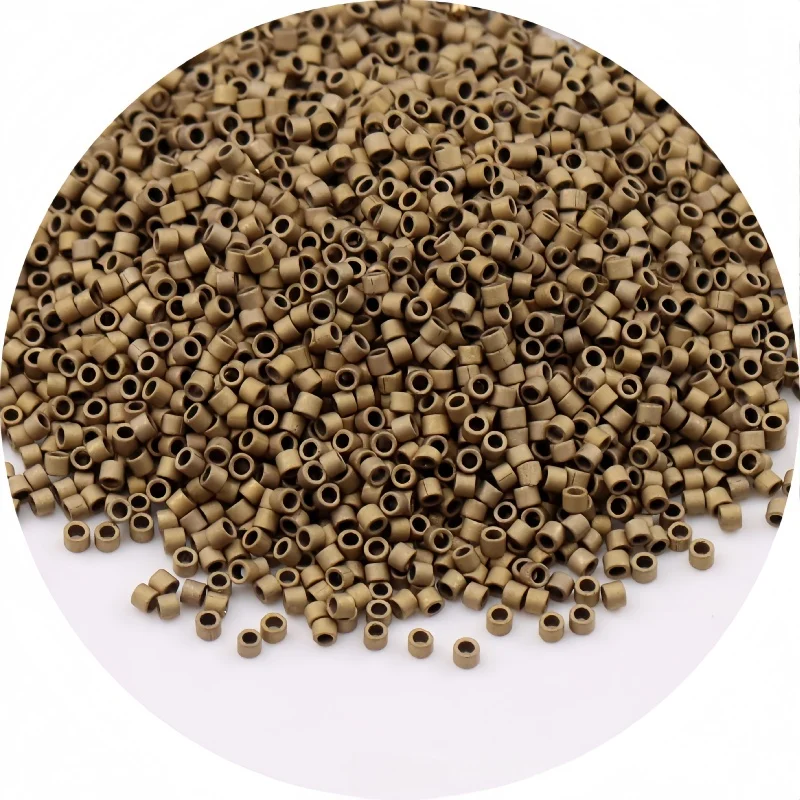 Antique Finish Uniform Metal Beads - 1.3x1.6mm (1680 Pieces)