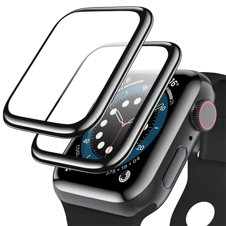 KARYLAX - Set di 6 pellicole proteggi schermo per smartwatch in vetro