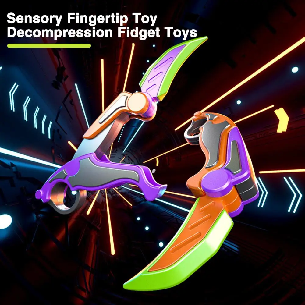 Fidget Toys Mini Fingertip Toy Fingertip Fidget Toy Decompression 3d Plastic Cutter Model For Teens Adults