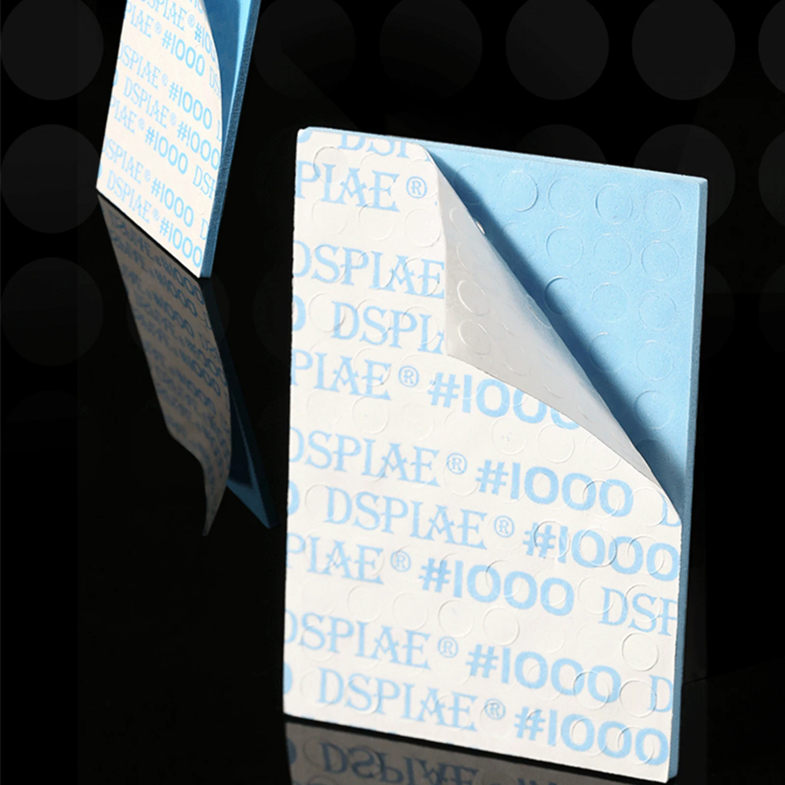ES-P gąbka do szlifierki DSPIAE tarcza szlifierska okrągłe, wstępnie wycięte papier ścierny używane z przenośne elektryczne ostrzeniem 4.2V 10W