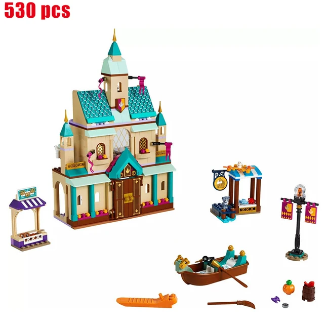 Stock Girl Friends Princess Ice World Tree House 11470 Model Bricks Creative Drawer Building Blocks Toys for Kids Christmas Gift 2