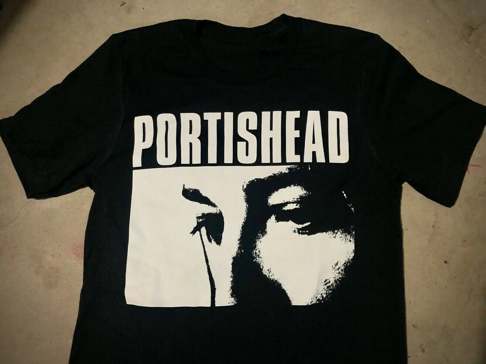 Vintage In Concert 652 Portishead Band Shirt Classic Black Unisex