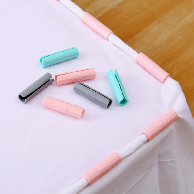 5Db-Es Ágynemű Klipek Műanyag Csúszásálló Bilincs Paplan Ágytakaró Megfogók Rögzítők Matrac Tartó Otthoni Hálószoba Kellékek - Image 2