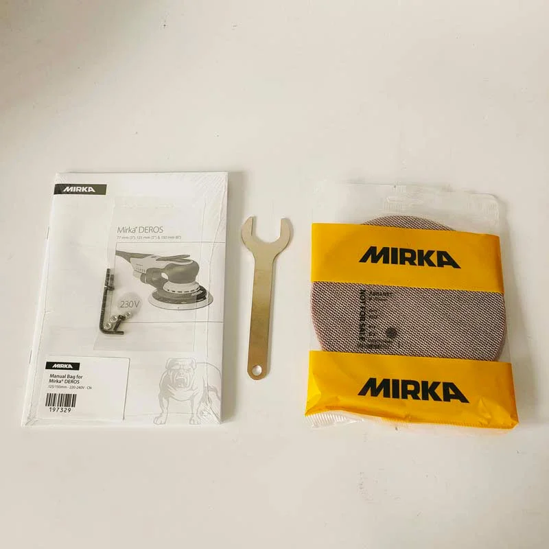 Mirka 6 inch 350W Electric Sander Orbital 150mm Sandpaper Wood Grinder Polishing Machine Sander Power Tools Car Paint