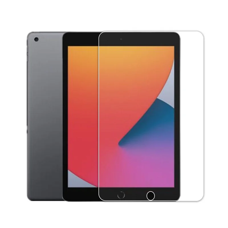 9H Tempered Glass Screen Protector For iPad 10.2 2021 9thGen A2602 A2603 A2604 A2605 Tablet Bubble Free HD Clear Protective Film 3