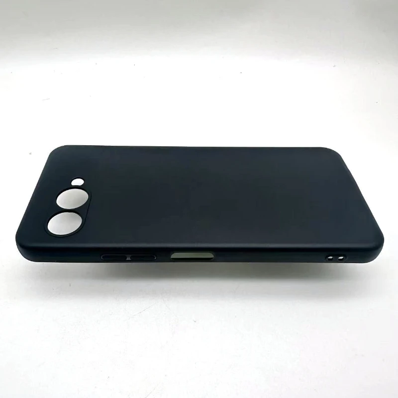 Matte Frosted Black Silicone Protective Phone Case