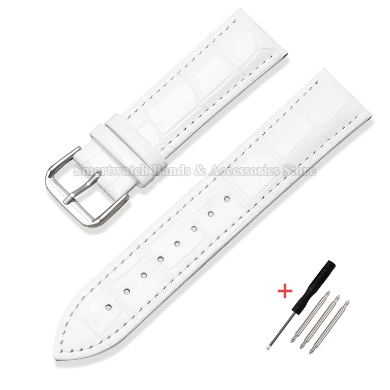 Calfskin Leather Strap with Slub Pattern - Universal Wristband in Multiple Sizes