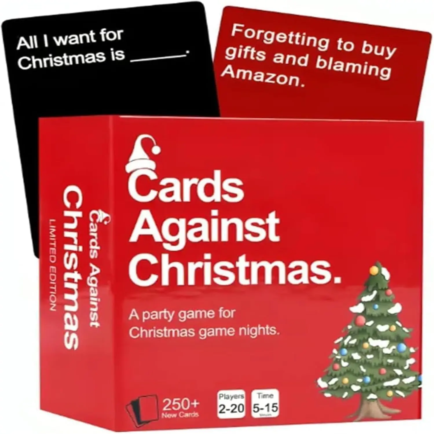 Cards Against Christmas, A Fun Christmas Card Game for Game Night, Cards Against Christmas Game,The Hilarious Party Game 4