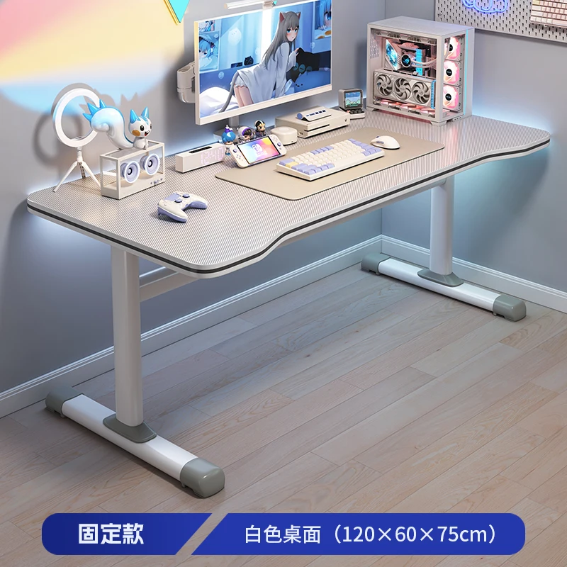 Mesa de computador com elevação elétrica, quarto feminino, vaidade, jogos, computador, estudo, sala de jantar, móveis