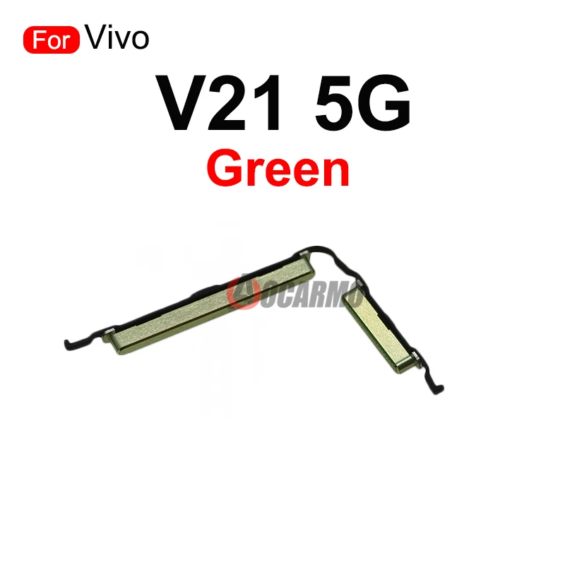 Side Button For VIVO V21 4G 5G Power Volume Up And Down Key Replacement Part