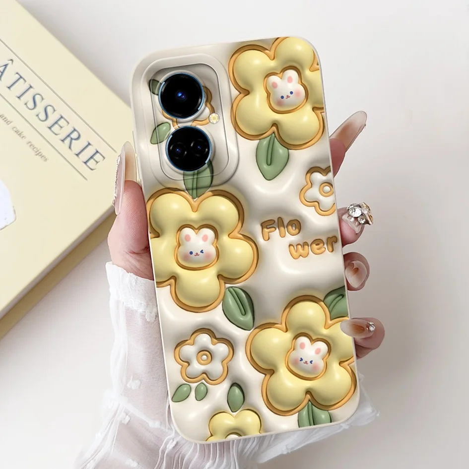 Fashion Pattern Soft Silicone Shockproof Bumper Phone Case Cover