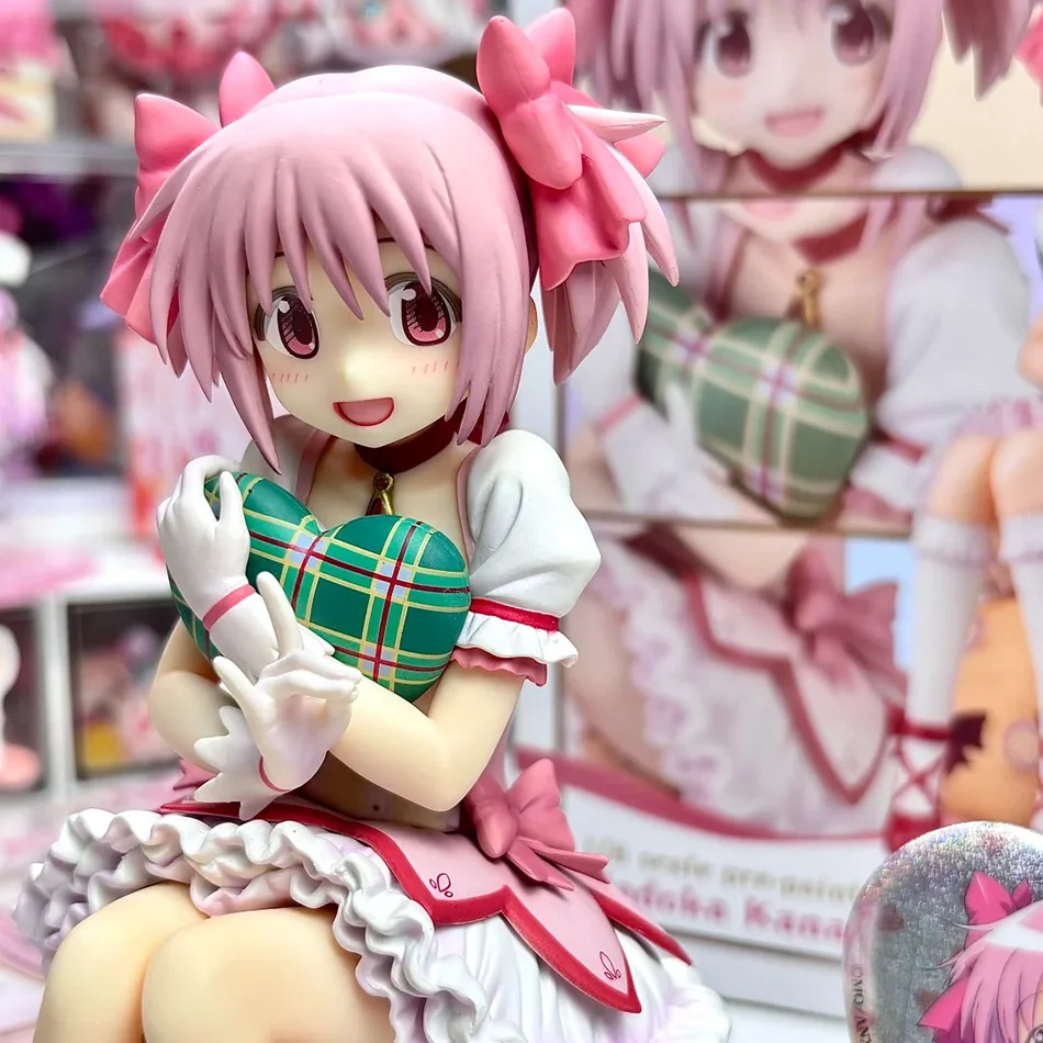 Magical Girl Kaname Madoka Anime Figure - Elegant 14cm Statue