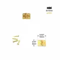 Mini Golden 8x10mm