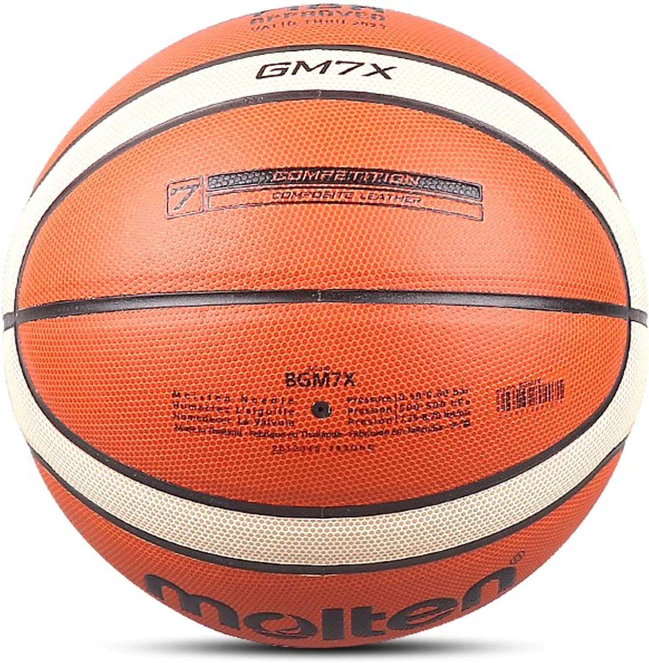 Molten GM7X Basketball Official Certification Competition Basketball Standard Ball Men's and Women's Training Ball Team