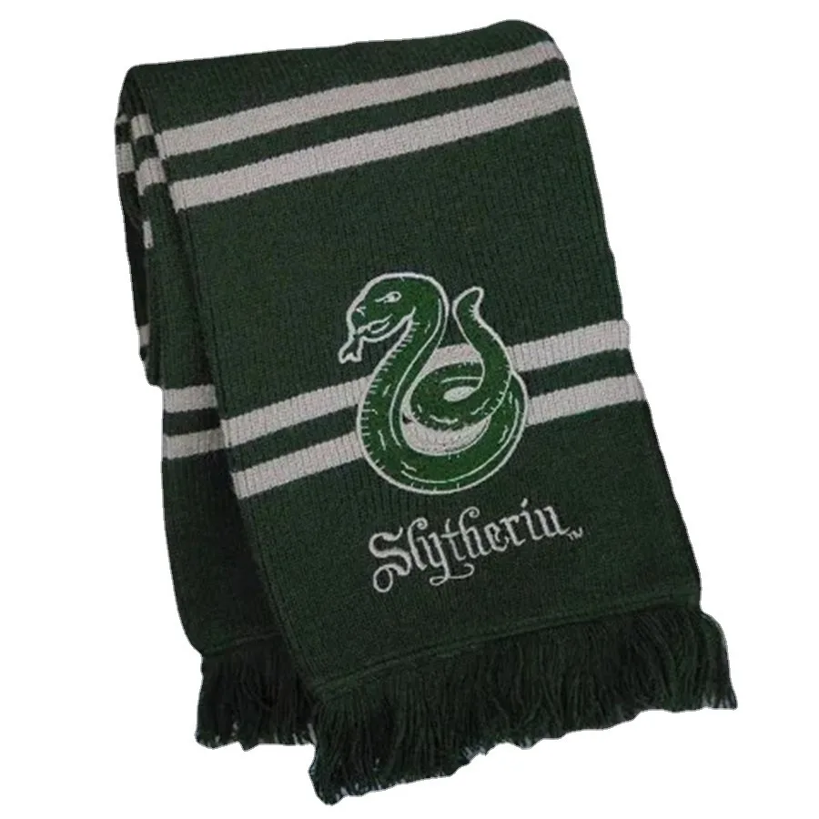 Scarf Accessories Knitting Scarf Children's Adult Gryffindor Ravenclaw Hermione Long Slytherin Hufflepuff Women's Men's Warm Holiday Gift