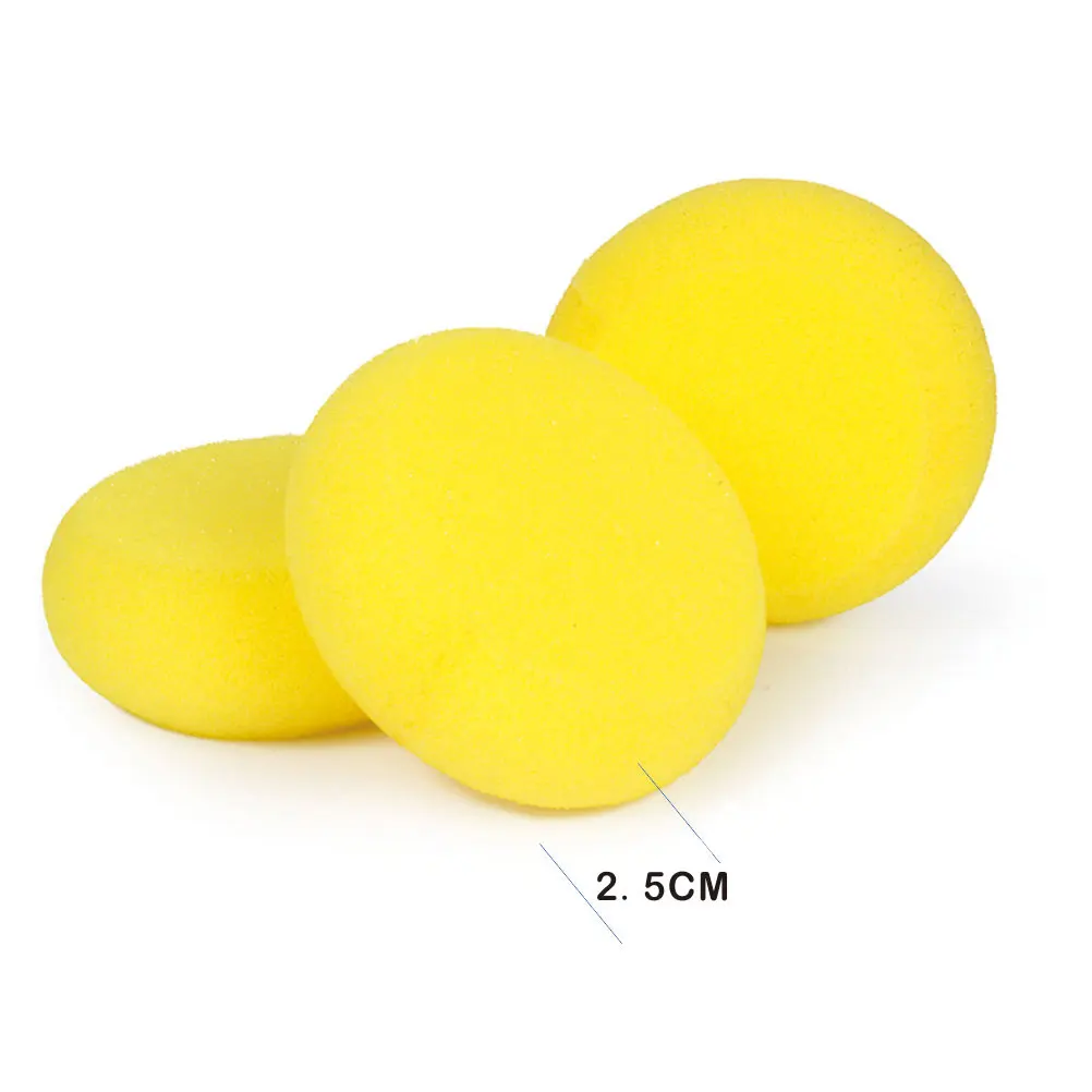 Bulk Face Paint Sponges For Face Painting Adults Kids Half Moon Black Sponges Petal Face Painting Sponge 3