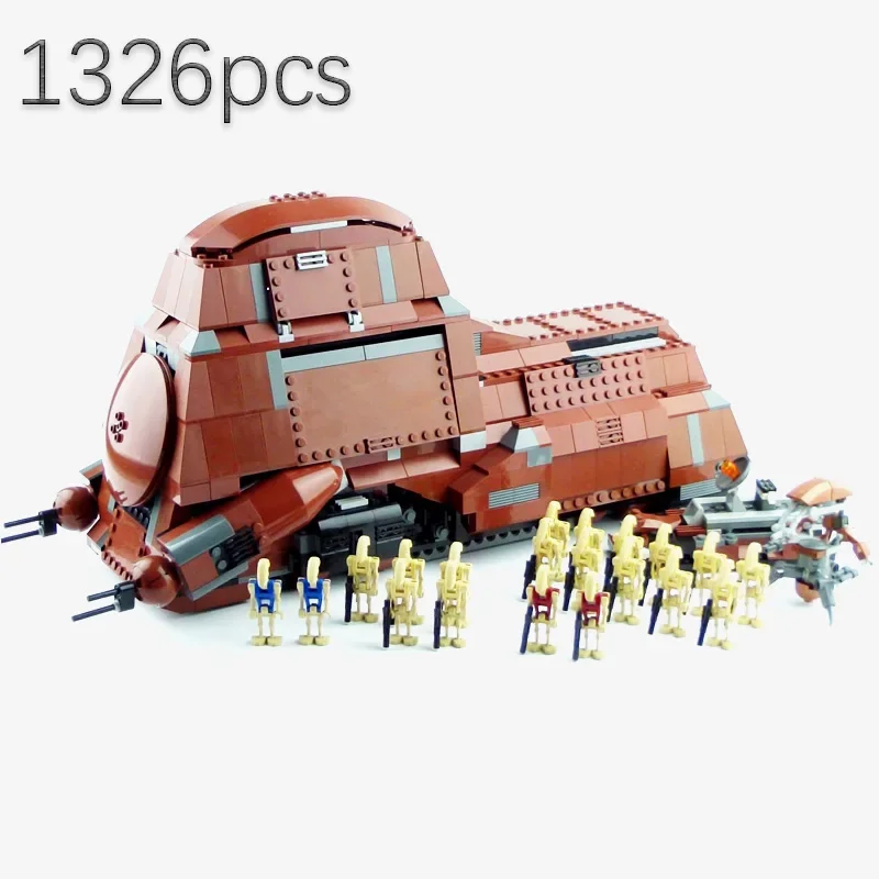 1326 PCS MTT Model Classic Building Compatible 7662 05069 Birthday Christmas Educational Toy Gift
