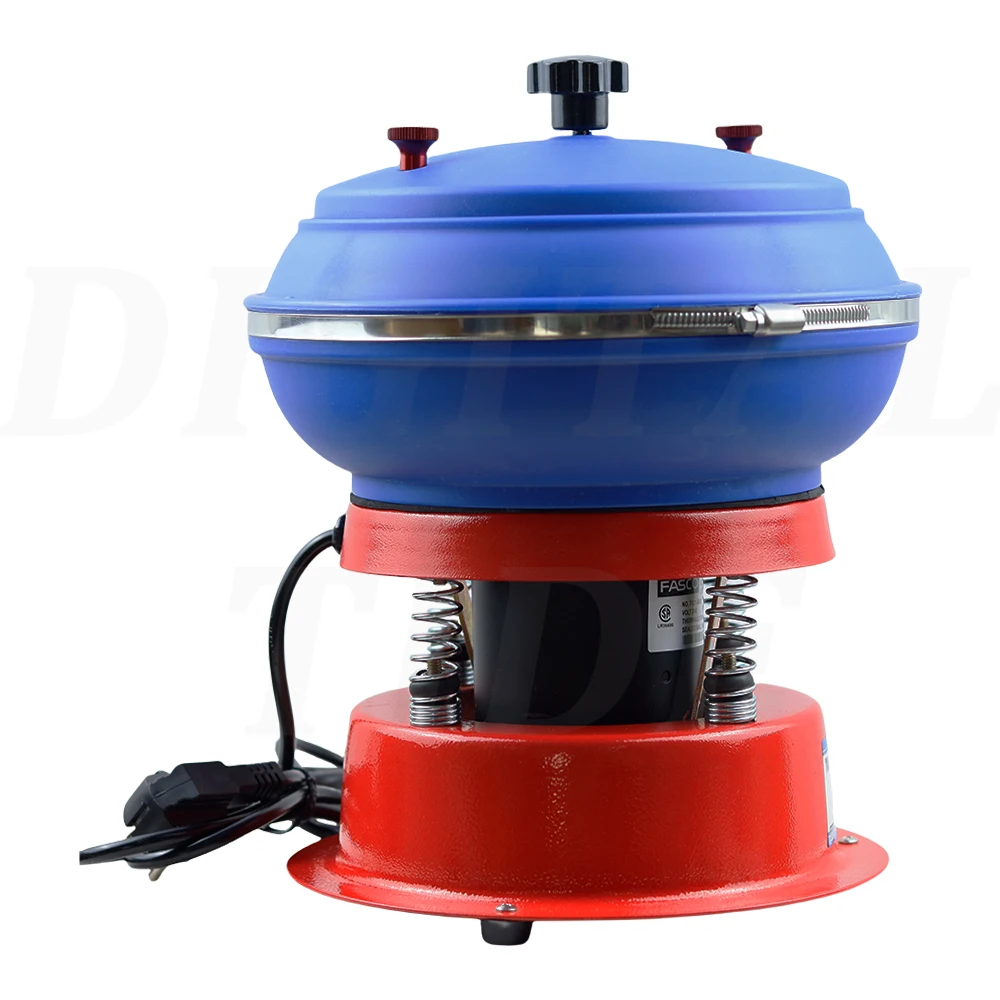Tumbler Vibrating Polishing Machine 3.5L Capacity For Metal Jewelry Vibratory Po