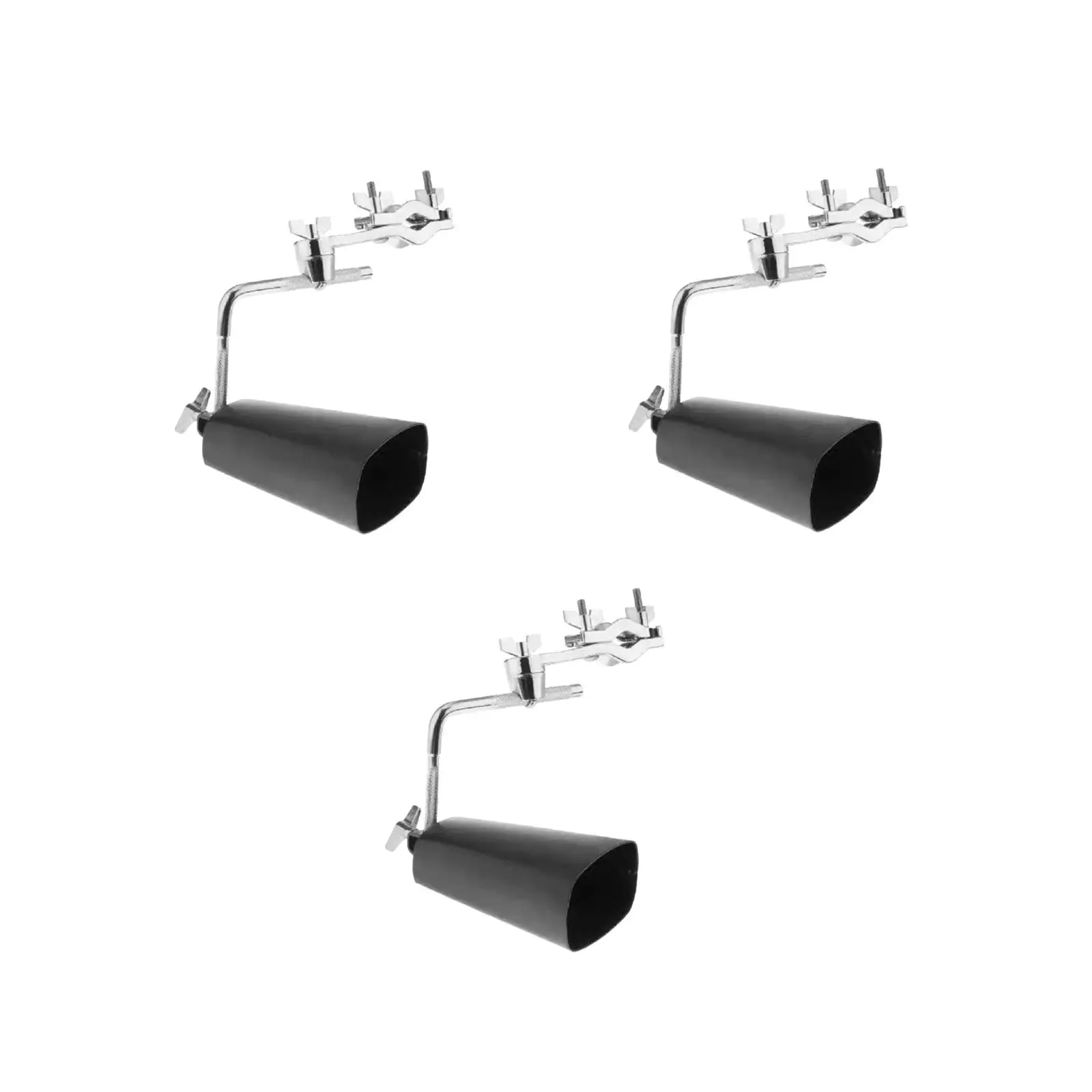 

Cowbell с регулировкой зажима, металлический держатель Cowbell, перкуссионный аксессуар, ручной коровья Колокольчик для Cowbell, набор инструментов для барабана