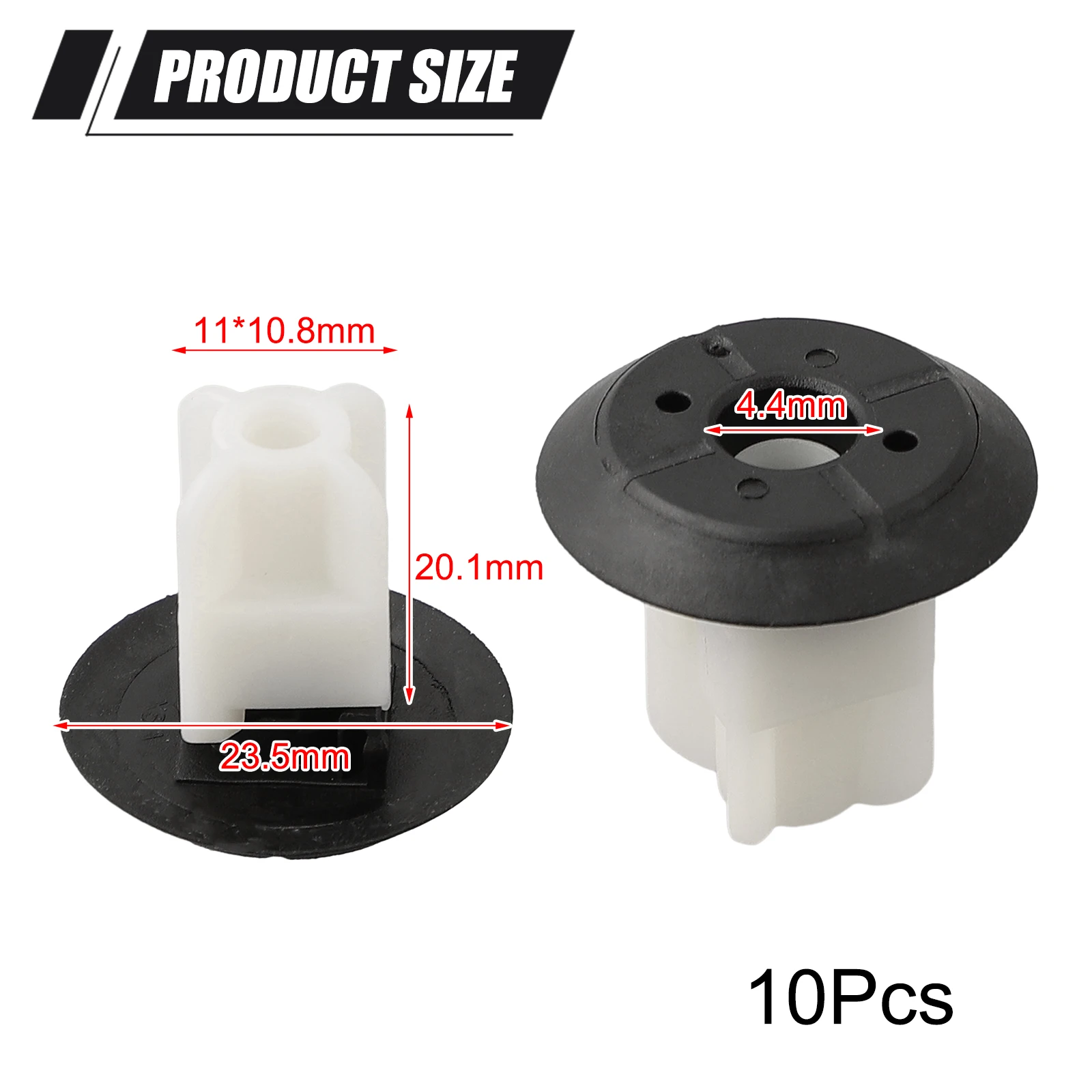 

10X Nterior Door Card Trim Panel Clips Car Door Interior Card Trim Clips Padding Mounting Retainers For BMW 07147265039