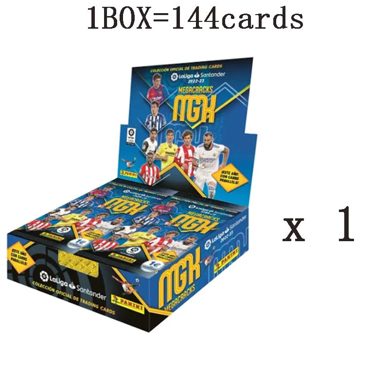 Album + Box 24 Envelopes Megacraks Liga 2023-2024 (Panini) : :  Toys & Games