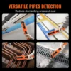 VEVOR Pipe Locators 30m Underground P67 Waterproof Pipe Blockage Detector Sewer Wall Scanner Plumbing Tool for PVC Plastic Metal 6