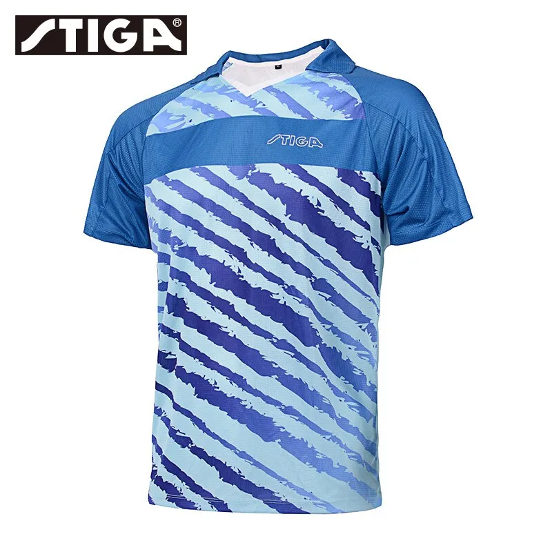 Table Tennis Shirt Badminton Jersey Sport T Shirt Clothes For Stiga