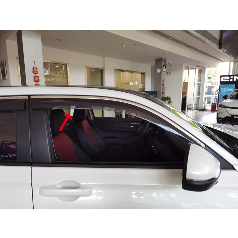 Car Accessories Honda HR-V HRV Vezel Door Window Visor Vent Shades Sun Rain Guard 4PCS