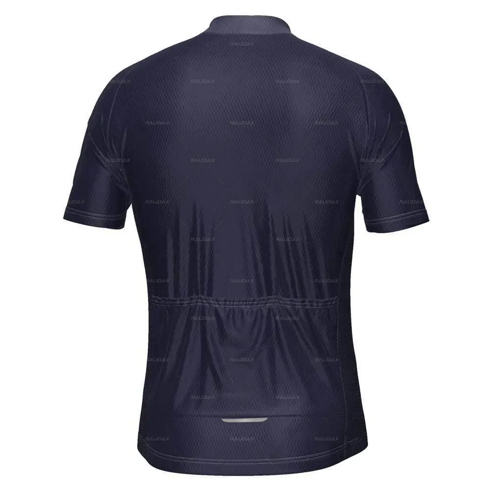 Raudax New Cute Kid's Suit and Tie Short Sleeve Breathable Cycling Jersey Soft Breathable Summer Bicycle Child Cycling Clothing